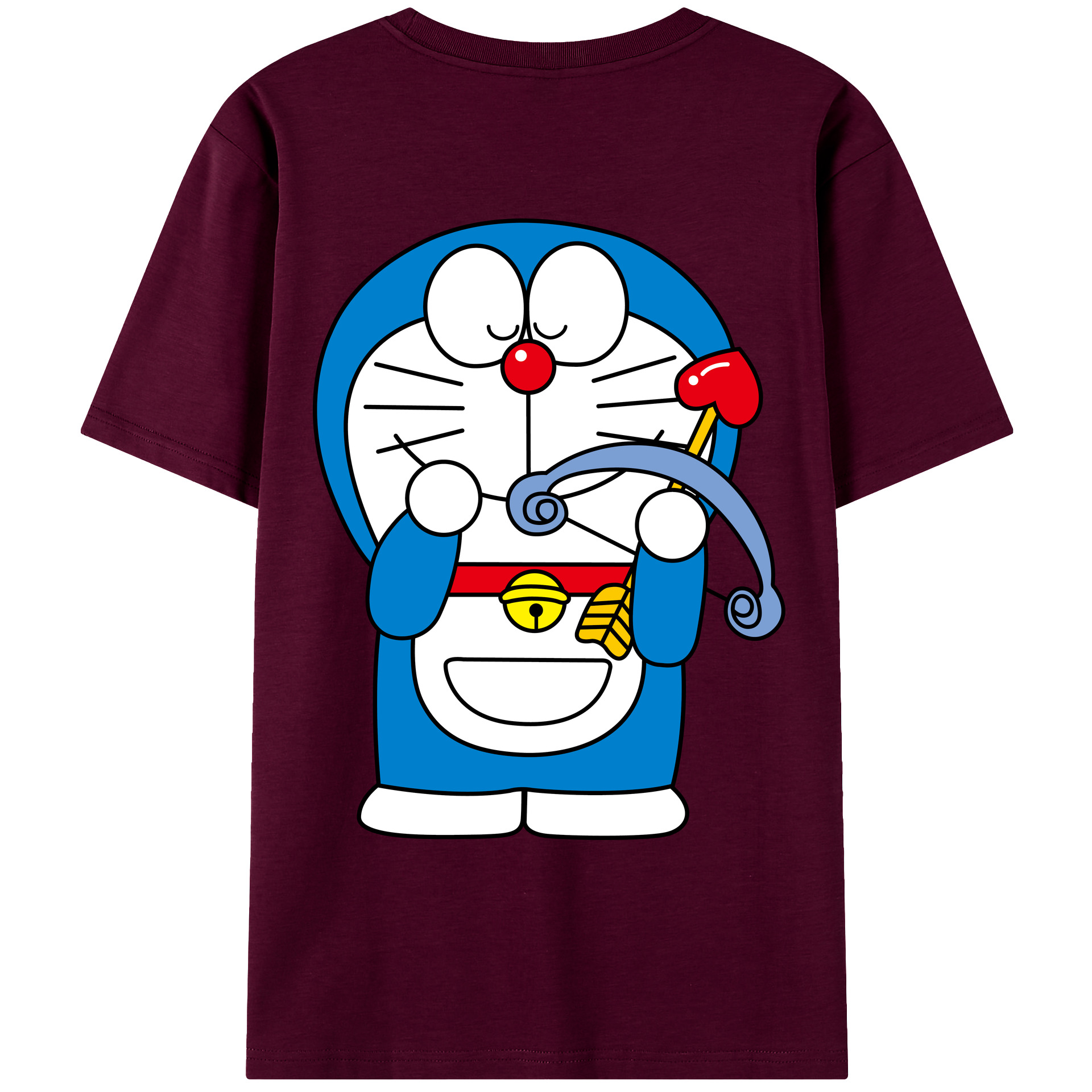 （画像用） ドラえもん Doraemon レディース半袖Tシャツ(バックプリント)